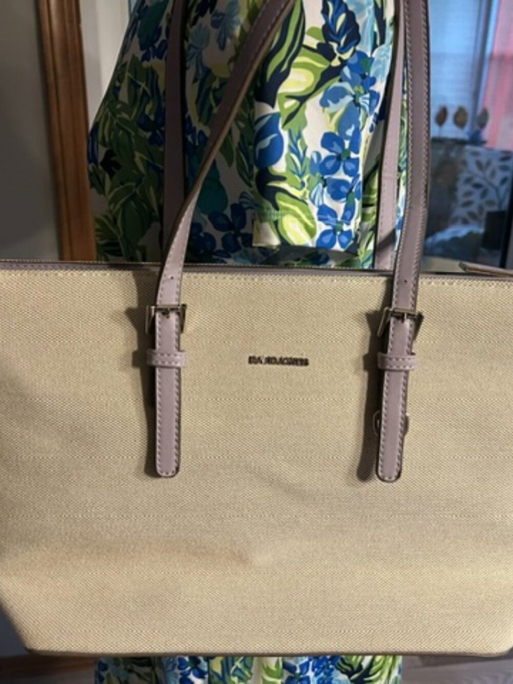 David Jones Paris Canvas Handbag
